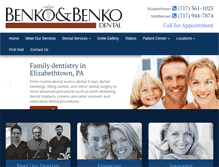 Tablet Screenshot of benkodental.com